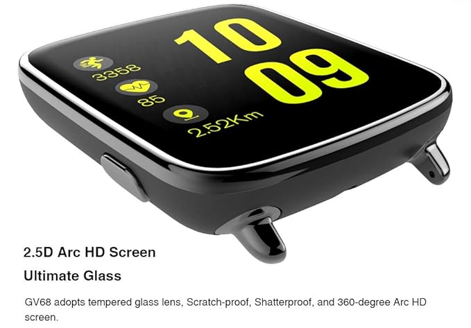 Amazon.com: IDS Home KingWear GV68 Smartwatch IP68 ...
