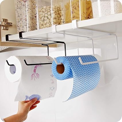 Ogquaton Kitchen Towel Rack Without Drilling Hanging On The