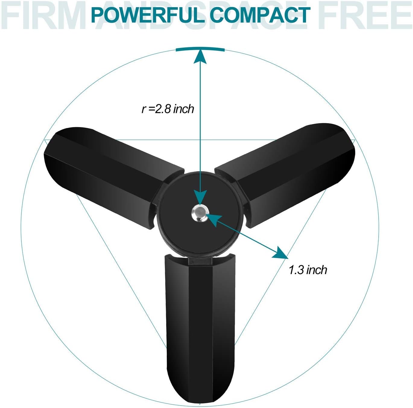 Emart Mini Table Tripod Stand with 1/4 Inch Screw Hole, Portable Folding Desktop Stand Mobile Tabletop Stand for Osmo Mobile, Vimble 2, Smooth 4, Gimbal Handle Grip Stabilizer and All Cameras : Camera & Photo