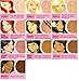 5pc KIT Mineral Makeup Bare Face Set Full Coverage Concealer Blush Foundation Illuminating Powder (Fair Shade 2)