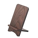 Abbolinxus Solid Wood Phone Stand, Desktop Wooden