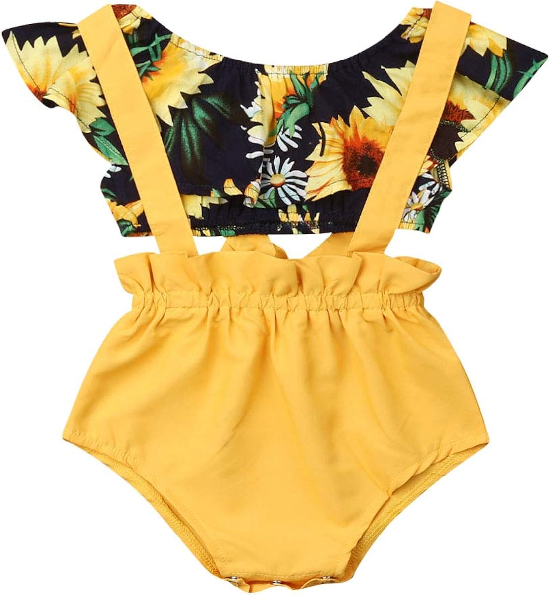 newborn sunflower outfit
