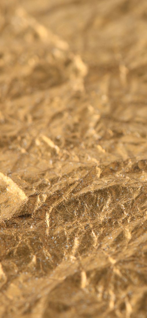 PeelitStickit Gold Foil Textures, Pattern, Wallpaper Design, Wall Mural ID-033, vinyl