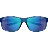 Maui Jim Polarized Men's and Women's Kaiwi Channel Wrap Sunglasses