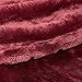 Bertte Plush Throw Super Soft Fuzzy Warm Blanket | 330 GSM Lightweight Fluffy Cozy Luxury Decorative Stripe Blanket for Bed Couch - 50