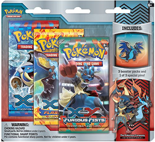 Pokemon Xy Flashfire Trading Card Game Booster Pack Pin Set | Desertcart  Brunei
