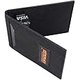 EXCELLENT ELITE SPANKER Slim Thin Bifold Front Pocket Card Holder Credit Card ID Case with 2 Card Slots(Black).