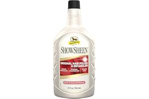 Absorbine ShowSheen Hair Polish and Mane & Tail Detangler, 950ml Refill Bottle