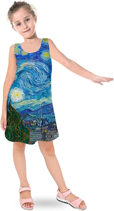 starry night dress