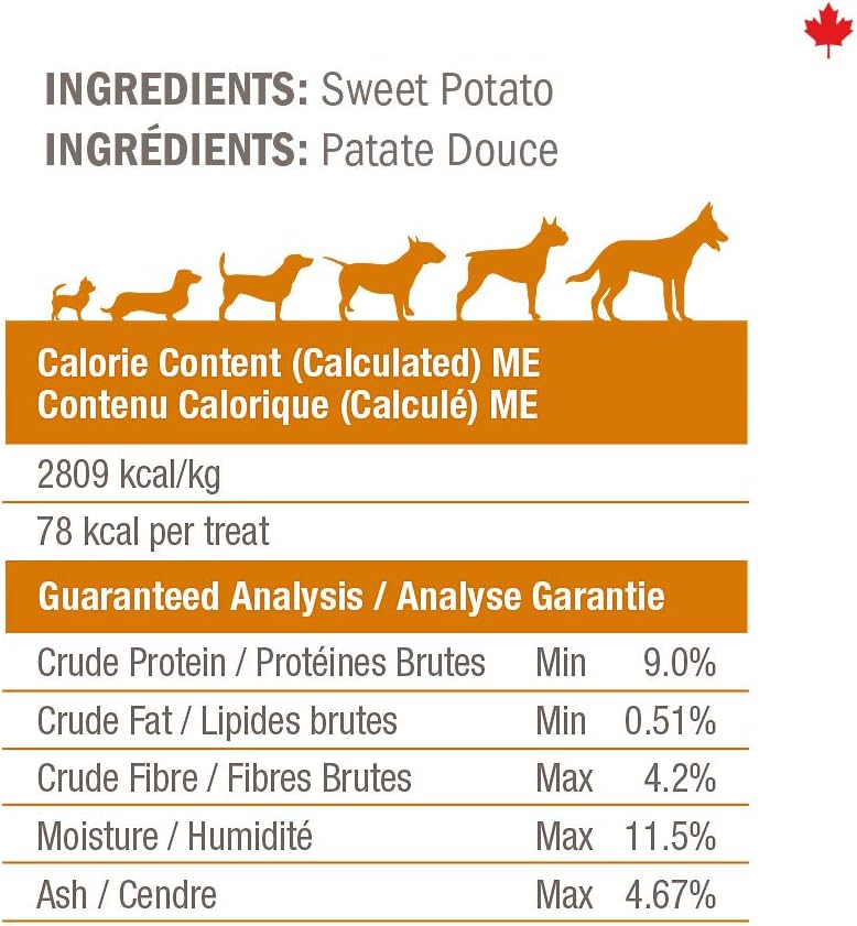 crumps sweet potato chews