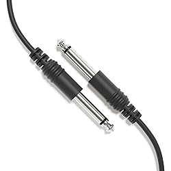 ExcelValley - 1-Pack - Mono Instrument Guitar Cable