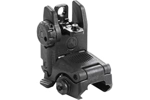Magpul MBUS Flip-Up Backup Sights, Black, Rear Sight
