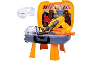 UNIH Toddler Tool Set for Age 2-4 Kids Learning Tools Bench for Toddlers Boys Toys 2 Year Old Gift