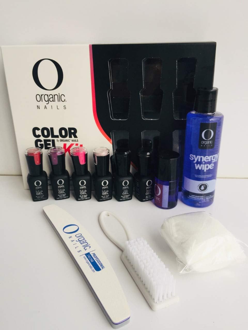 kit basico color gel by organic nails