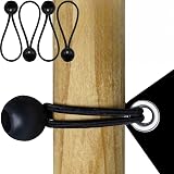SolaDirect 2 x 3 m Heavy-Duty Tarpaulin 235 GSM with 4 Ball Bungees view 7