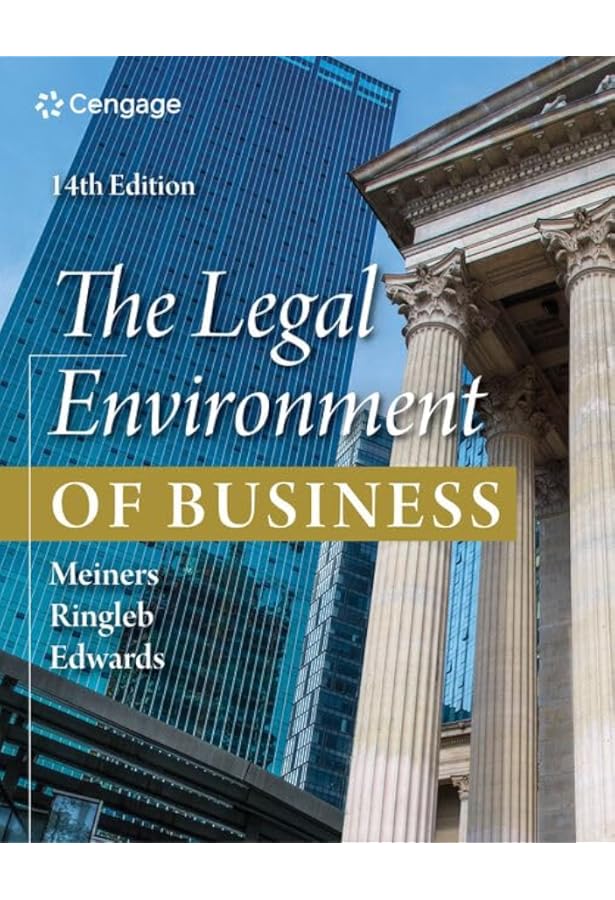 The Legal Environment of Business 第13版 Amazon | The Legal Environment of Business | Meiners, Roger E