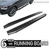 ONINE 6 Inch Black Running Boards Custom Fit