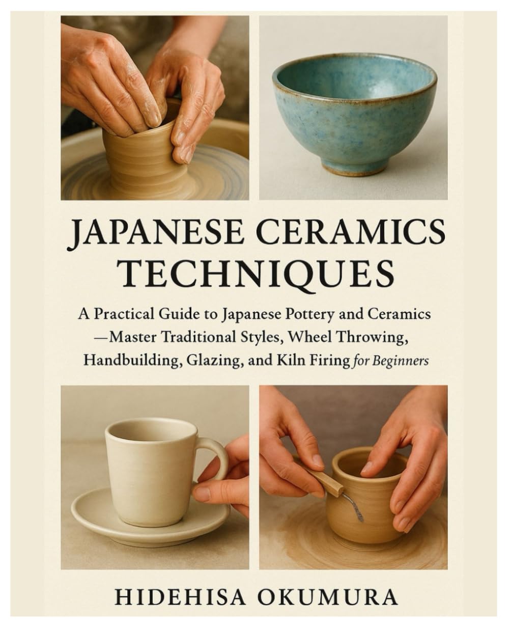 Japanese Ceramics Techniques: A Practical Guide to Japanese Pottery & Ceramics — Master Traditional Styles, Wheel Throwing, Hand-building, Glazing, and Kiln Firing for Beginners Japanese Ceramics Techniques: A Practical Guide to Japanese Pottery & Ceramics — Master Traditional Styles, Wheel Throwing, Hand-building, Glazing, and Kiln Firing for Beginners Paperback Kindle Edition