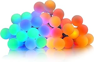 Globe String Light,Dailyart Multi-Color 40 LED Starry Light Fairy Light for Garden,Patio,Yard,Christmas Tree & Party(Battery,13feet)