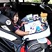 Lap Desk Travel Tray For Kids – Car Seat Activity Tray For Children & Toddlers – Multipurpose Backseat Entertainment & Organizer Accessory - Waterproof Material, Mesh Pockets & Cup Holder
