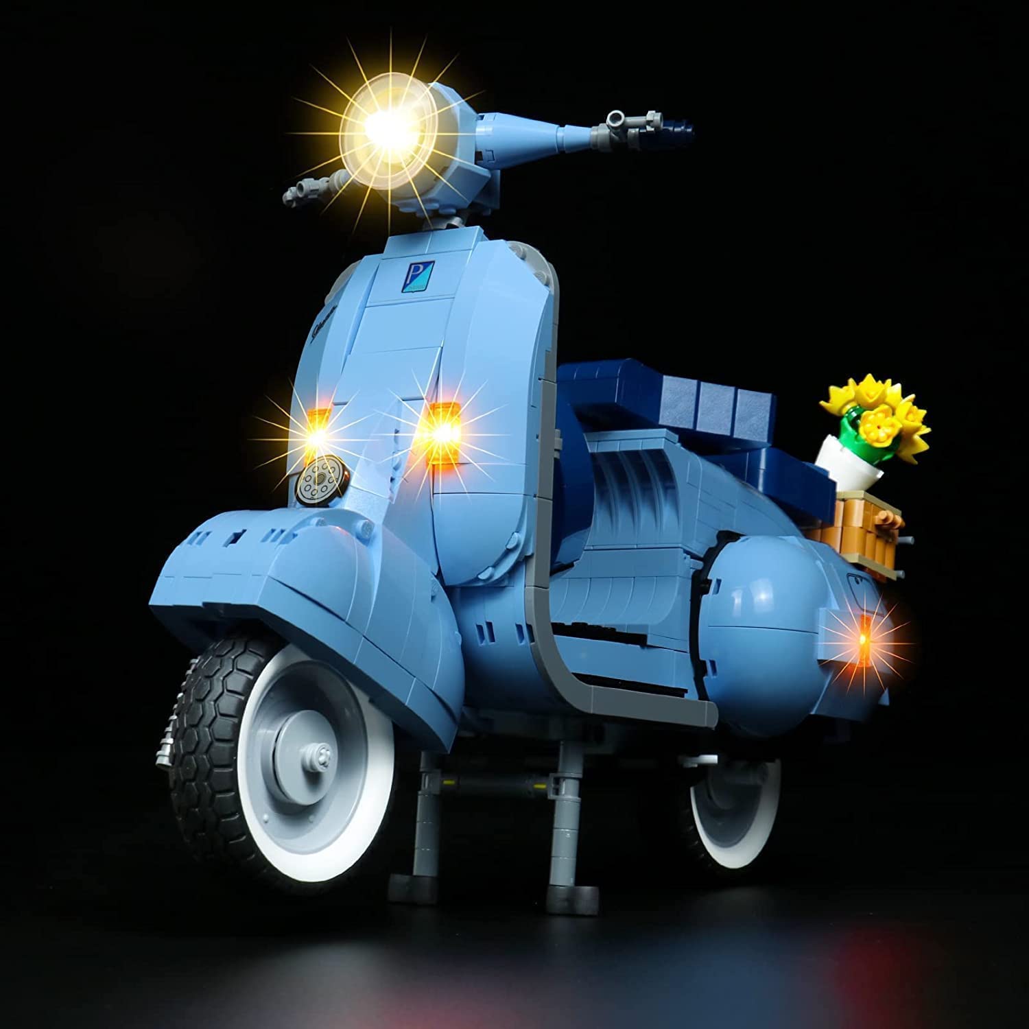 Lego 10298 Vespa 125 LED Light Set - Compatible with Vespa Model Kit, Decorative Toy Light for Adults