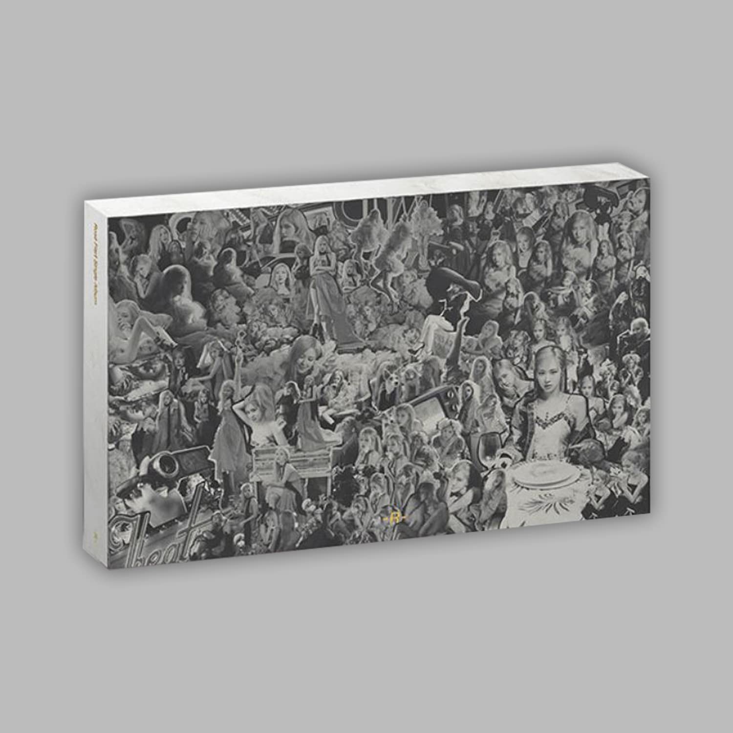 Blackpink Rose 1st Single Album [-R-] CD + Photobook + Lyrics Paper + Sticker Set + Postcard + Polaroid