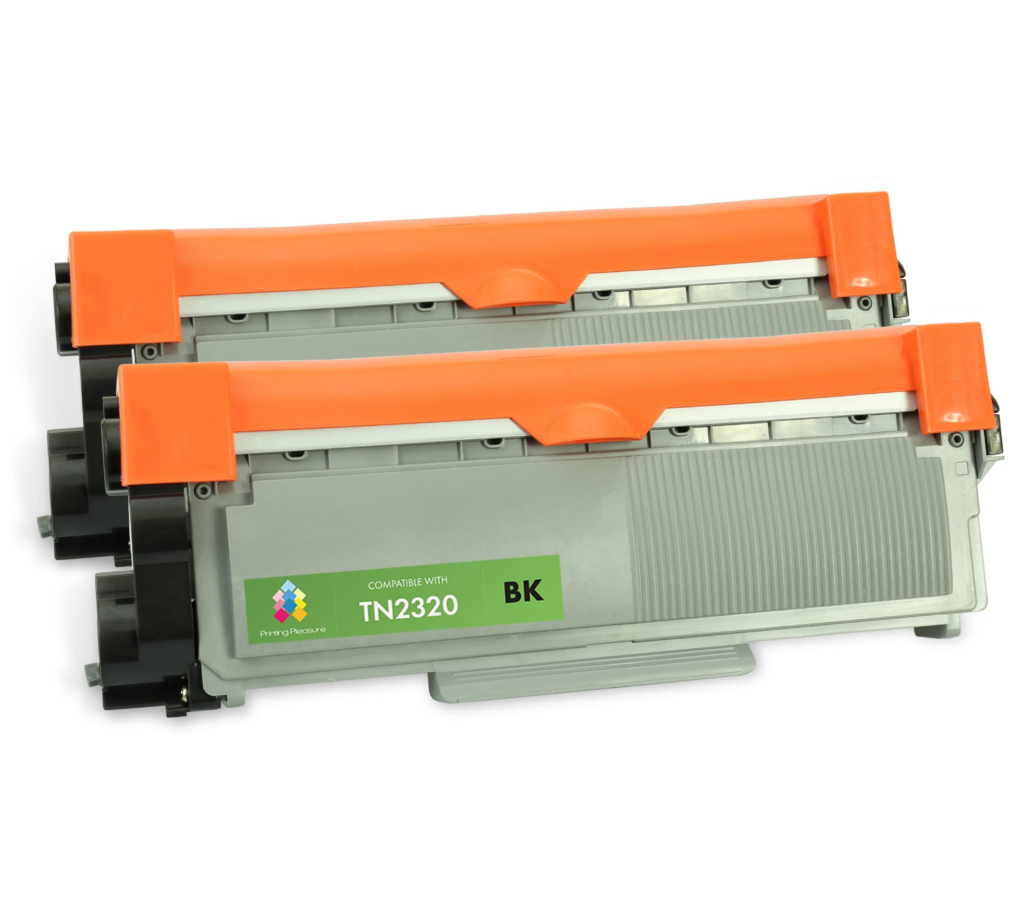 Printing Pleasure TN-2320 TN-2310 Toner Cartridge Compatible with Brother TN2320 TN2310 Replacement for HL-L2300D MFC-L2700DW HL-L2340DW HL-L2365DW DCP-L2520DW Black 2 pack