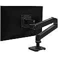 Ergotron – Upgraded LX Pro Premium Monitor Arm, Single Monitor Desk Mount – fits Flat Curved Ultrawide Computer Monitors up to 34 Inches, 4 to 22 lbs, VESA 75x75mm or 100x100mm – Matte Black
