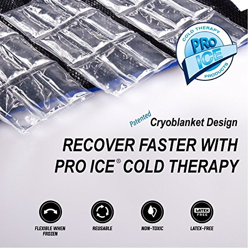 Pro Ice Youth Pitcher's Travel Kit - Small Shoulder Elbow Cold Therapy Wrap to Treat Rotator Cuff with Ice and Compression, PI820 Cooler Bag, Shoulder Wrap & Ice Packs Included - Thumbnail 6