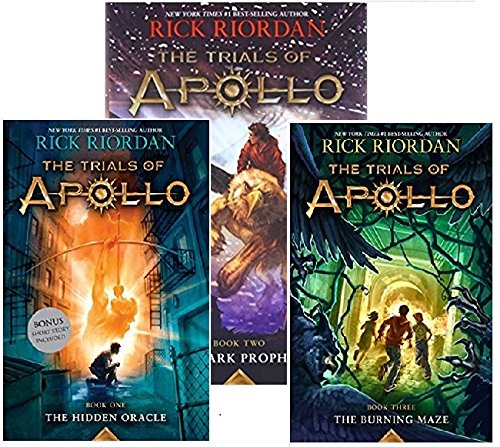 [Trials of Apollo 3 Book set](The Hidden Oracle, The Dark Prophecy, The Burning Maze)