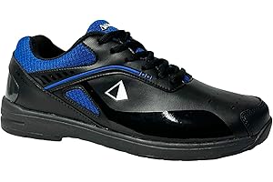 Pyramid Men's Ra Pro Black/Royal Blue Right Handed Bowling Shoes