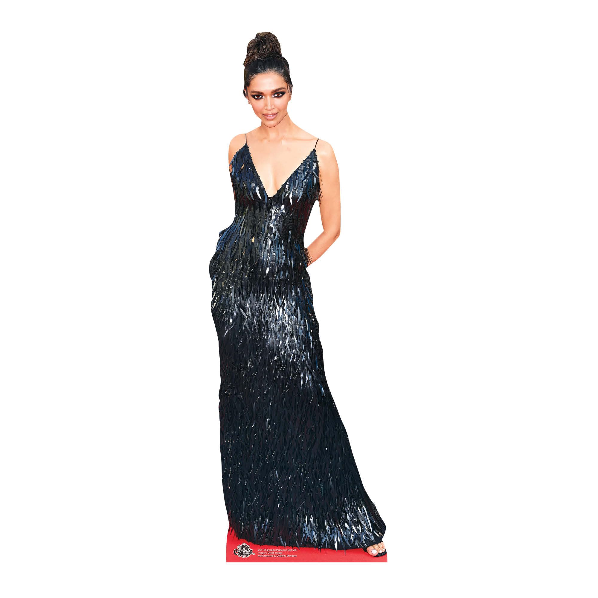 CS1125 Deepika Padukone Star Mini Cardboard Cutout Perfect for Bollywood Fans