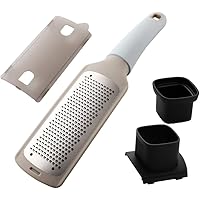 GeYuan Cheese Grater Stainless Steel Handheld, Lemon, Ginger, Garlic, Nutmeg, Chocolate, Vegetables, Fruits…