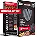 Premium Silicone BBQ Gloves & Grill Gloves in Attractive Gift Box. 13.5 inch Long for Better Protection. These Grilling Gloves are Best For Barbecue & Oven, Heat Resistant to 442 F (Size: L, 1 Pair)