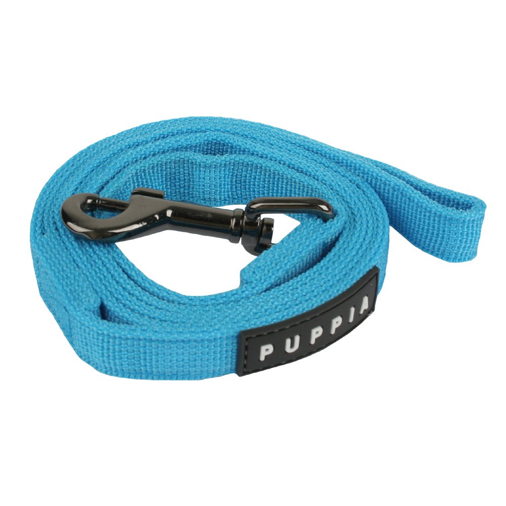 Puppia Nylon Lead Soft Dog Collar, Large, Sky