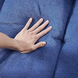 ERYE 3 in 1 Upholstered Futon Loveseat Convertible