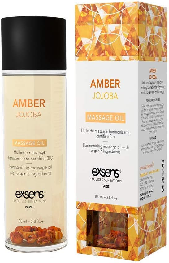 EXSENS100 ml Amber Jojoba Massage Oil