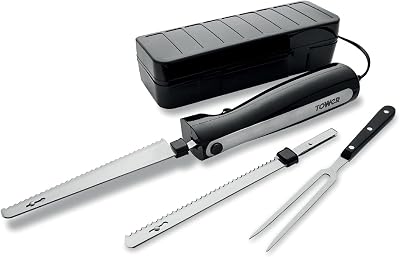 Tower Electric Knife 120W, One Touch Operation, Ergonomic, Black T19028