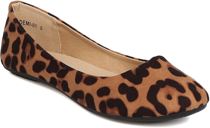 leopard flats amazon