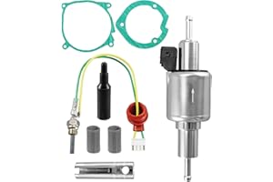 GUZIKO 12V 2KW Glow Plug Repair Kit, 12V Diesel Fuel Metering Pump Heater Compatible with Espar Airtronic D2 D4 Replace 22451901 252069011300 252069100102, Glow Plug Repair Parking Heater Maintenance