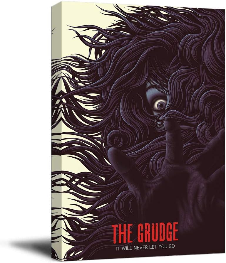 The Grudge 2020 - Lienzo decorativo para pared (61 x 91 cm), diseño de