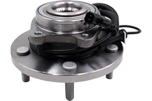 MACEL 513273 Front Wheel Hub Bearing Assembly Compatible with 2008-2016 Chrysler Town & Country, Dodge Grand Caravan, 2009-2014 VW Routan, 5 Lugs w/ABS