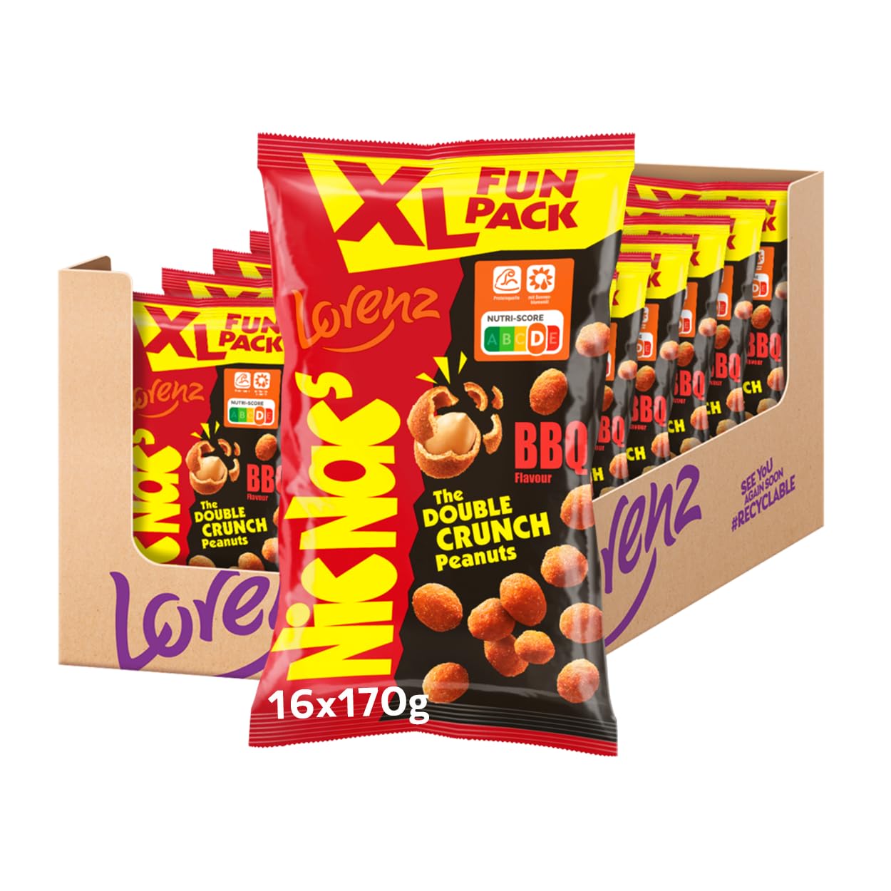 LORENZ | NicNac's XL Fun BBQ | 16 x 170g | vegan