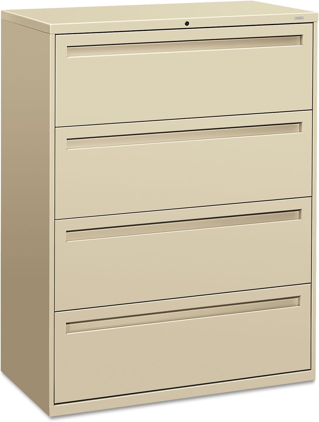 hon 2 drawer lateral file cabinet on Amazon Com Hon 700 Series Four Drawer Lateral File Cabinet In Putty Home Kitchen