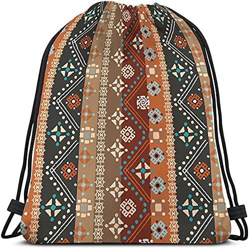 Amazon.com | Needzo Mini Baja Drawstring Backpack, Woven Mexican
