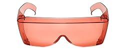 Calabria 3000 FL41 Pink Fitover Safety Glasses Wear