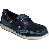 Sperry Men's, Surveyor 2 Eye Boat Shoe Navy Leather 8.5 W