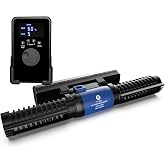 FZONE Aquarium Wave Maker, 24V DC Gyre Wavemaker with LCD Display Controller, Adjustable Cross Flow, Quiet Powerhead with Magnetic Mount for Saltwater &amp; Freshwater Tanks (M)