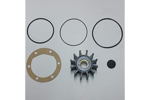 STAYCOOLPUMPS SCP-1210 Impeller Repair Kit Replaces Jabsco 1210-0001-P Raw Sea Water Pump