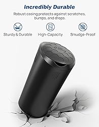 JOYTUTUS Coin Holder for Car, Larger-Capacity Car